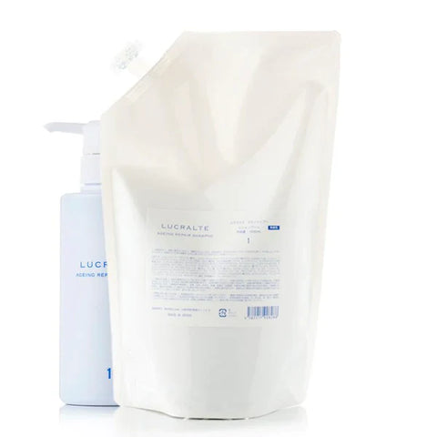 AGEING REPAIR SHAMPOO REFILL|LUCRALTE HAIR